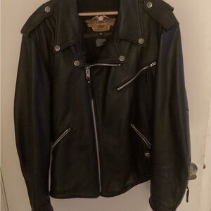 Harley-Davidson Black Leather Jacket XXL
